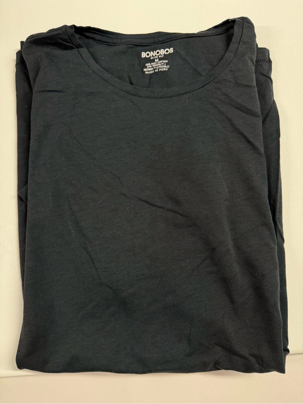 Bonobos Men’s Black Crewneck Short Sleeve Tee